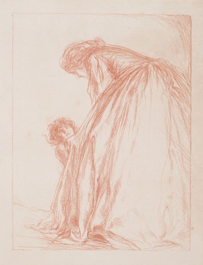 Mutter und Kind von Charles Haslewood Shannon
