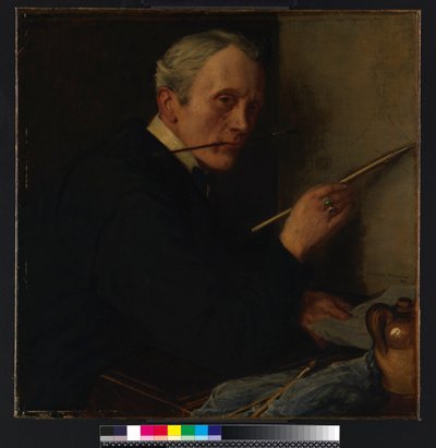 Selbstporträt von Charles Haslewood Shannon
