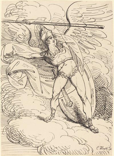 Apollo als Krieger von Charles Heath
