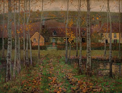 Verweilende Blätter, 1901, 1906 von Charles Herbert Eastlake