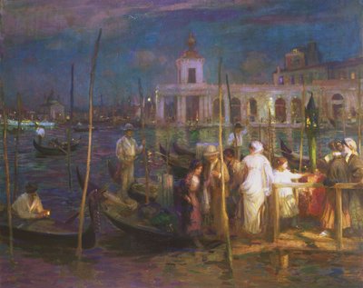 Ein Abend in Venedig, ca. 1910 von Charles Hodge Mackie