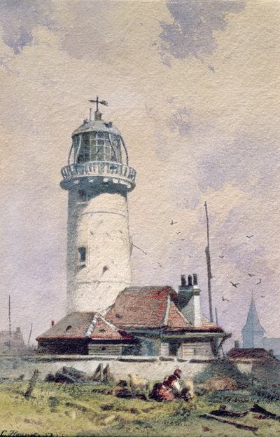 Der Leuchtturm, 1853 von Charles Hoguet