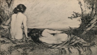 Nymphen am Meer von Charles Holroyd