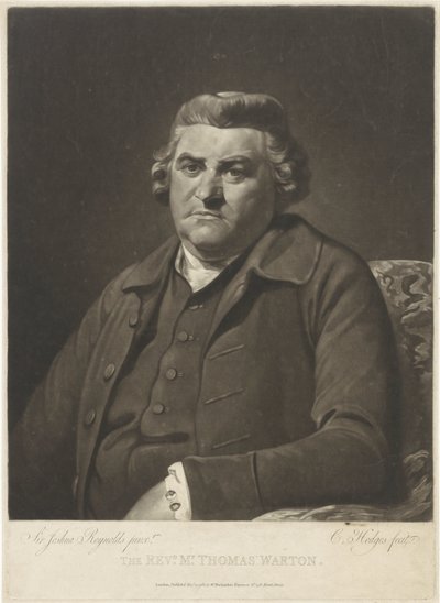 Porträt von Thomas Warton von Charles Howard Hodges