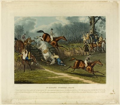 Saint Albans Steeplechase von Charles Hunt