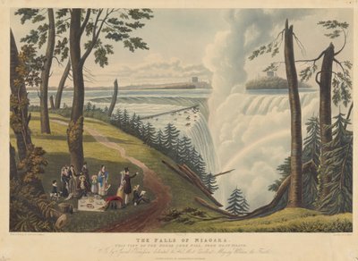 Niagarafälle von Charles Hunt after James Pattison Cockburn