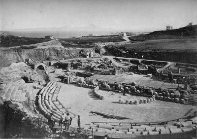 Karthago. Das Amphitheater, um 1913 von Charles J. S. Makin