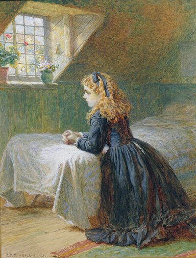 Morgenandacht, 1873 von Charles J. Staniland