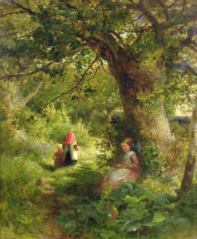 Frühling im Wald von Charles James Lewis