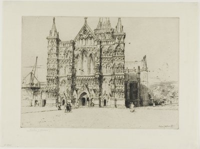 Kathedrale von Salisbury von Charles John Watson