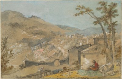 Marino und die Albaner Berge von Charles Joseph Natoire