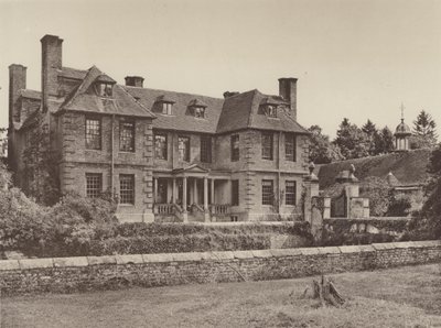 Groombridge Place, Sussex, die Westfront von Charles Latham