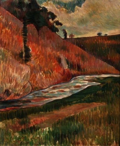 Bretonische Landschaft von Charles Laval