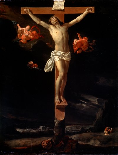 Die Kreuzigung, 1637 von Charles Le Brun