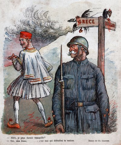 Griechenland: Erster Weltkrieg von Charles Leandre