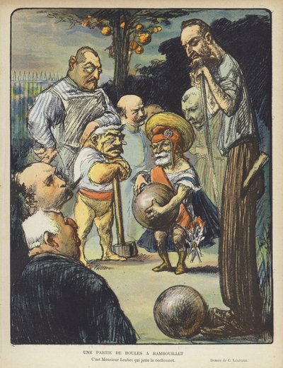 Illustration für Le Rire von Charles Leandre