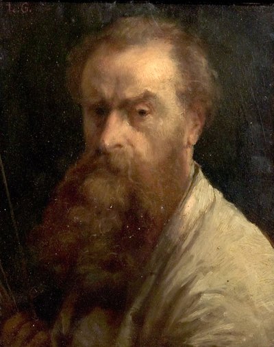 Selbstporträt von Charles Louis Gratia