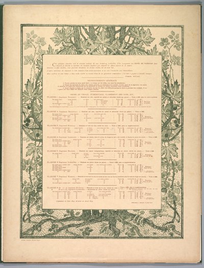 Suite von Landschaften: Kolophon von Charles Marie Dulac