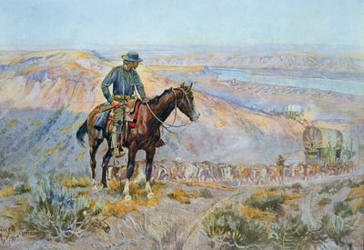Der Wagenboss von Charles Marion Russell