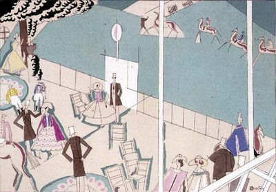 Pferderennen, ca. 1920 von Charles Martin