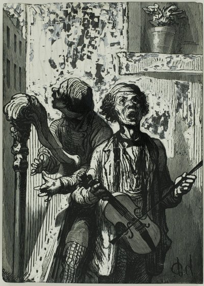 Die Straßensänger von Charles Maurand