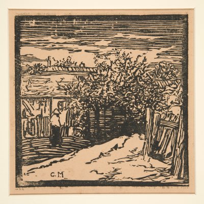 Ländlicher Hof von Charles Maurin