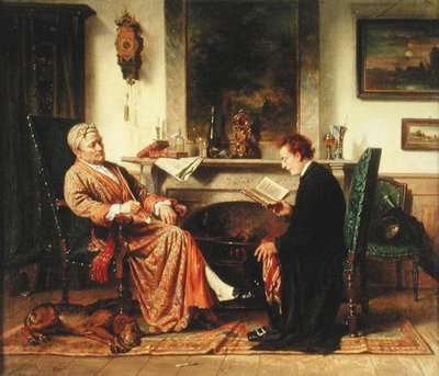 Das Lesen von Charles Meer Webb