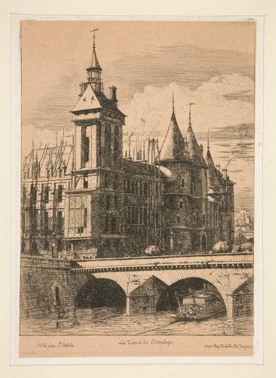 Der Turm von von Charles Meryon