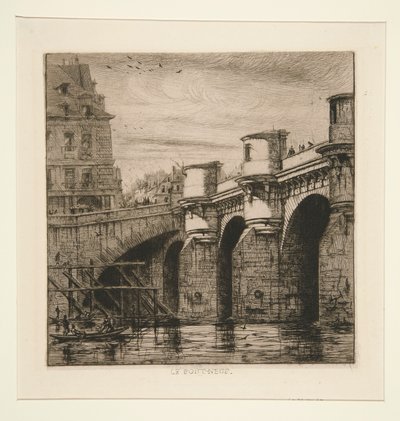Le Pont-Neuf von Charles Meryon