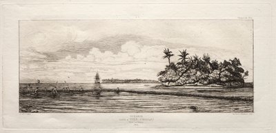 Ozeanien, 1845 von Charles Meryon