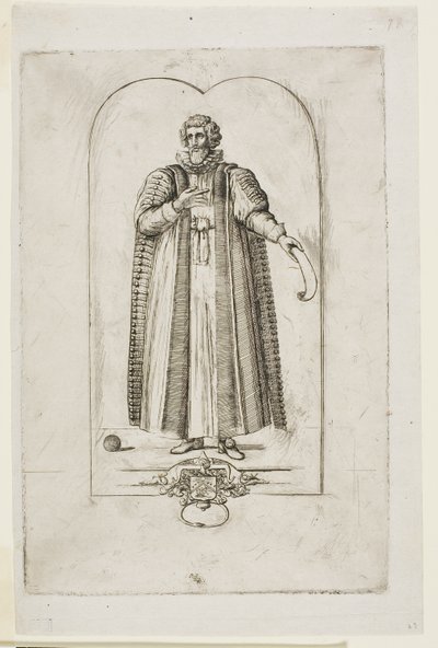 Porträt von François Viète von Charles Meryon