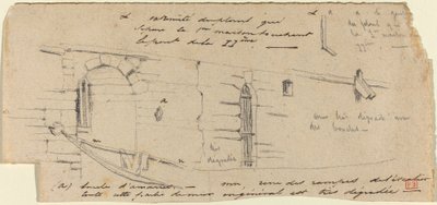 Studie für "Le Petit Pont" von Charles Meryon