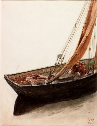 Studie von Charles Napier Hemy