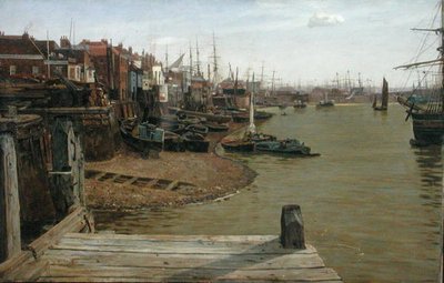 Die Themse bei Limehouse von Charles Napier Hemy