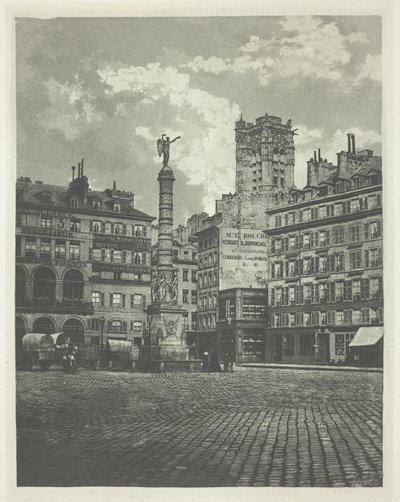 Paris, Place de Châtelet von Charles Nègre