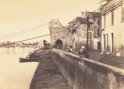 Das Tor der Kastanien, Arles von Charles Nègre