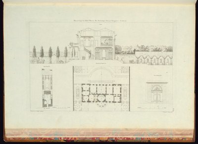 Gebundener Druck (Frankreich) von Charles Nicolas Ransonnette