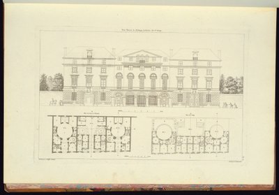 Gebundener Druck (Frankreich) von Charles Nicolas Ransonnette