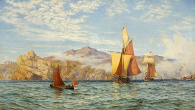 Ramsey Island, vor Pembrokeshire von Charles Parsons Knight