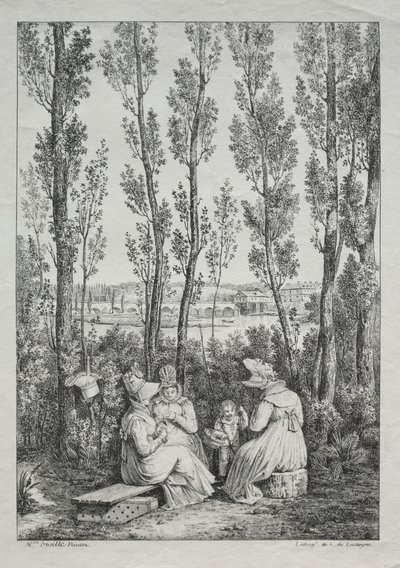 Das Picknick von Charles Philibert Lasteyrie du Saillant