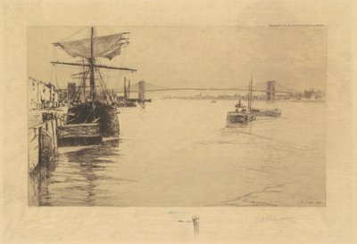 Brooklyn-Brücke von Charles Platt A.