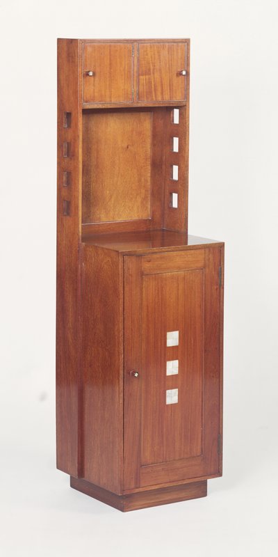 Nachttisch mit Perlmuttintarsien, 1917 von Charles Rennie Mackintosh
