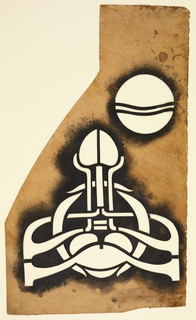 Schablone von Charles Rennie Mackintosh