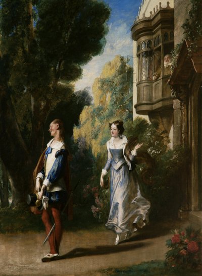 Die lustigen Weiber von Windsor von Charles Robert Leslie