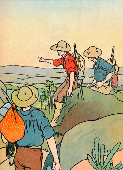 Frühe Siedler in Australien, 1912 von Charles Robinson