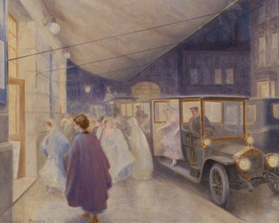 Ankunft in der Oper von Charles Robinson Sykes