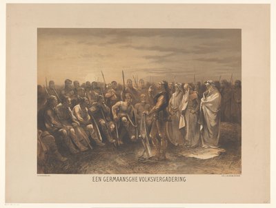 Germanische Volksversammlung von Charles Rochussen