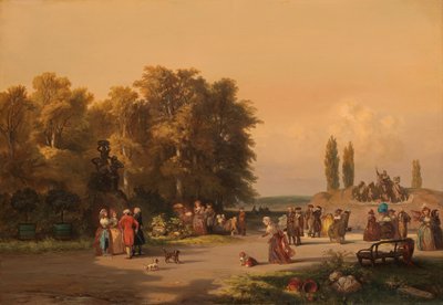 Park in der Nähe von Paris von Charles Rochussen