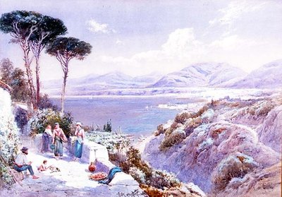 An der italienischen Küste von Charles Rowbotham