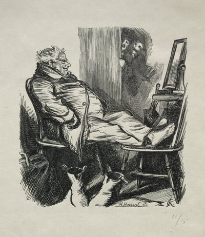 Wie ich meine Schnurrhaare verlor, 1866 von Charles Samuel Keene
